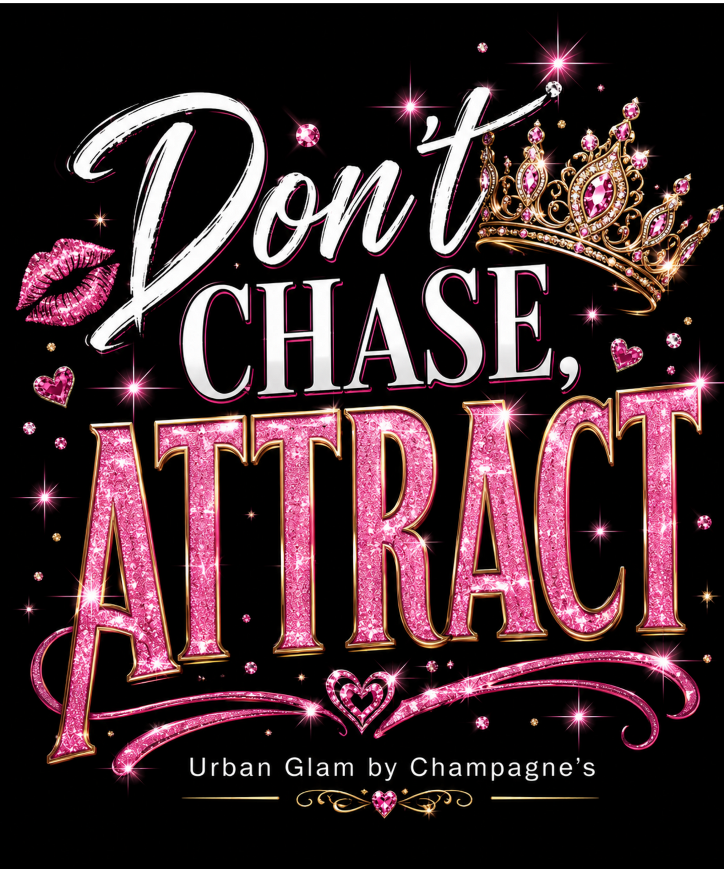 Don't Chase, Attract – Premium Unisex T-Shirt