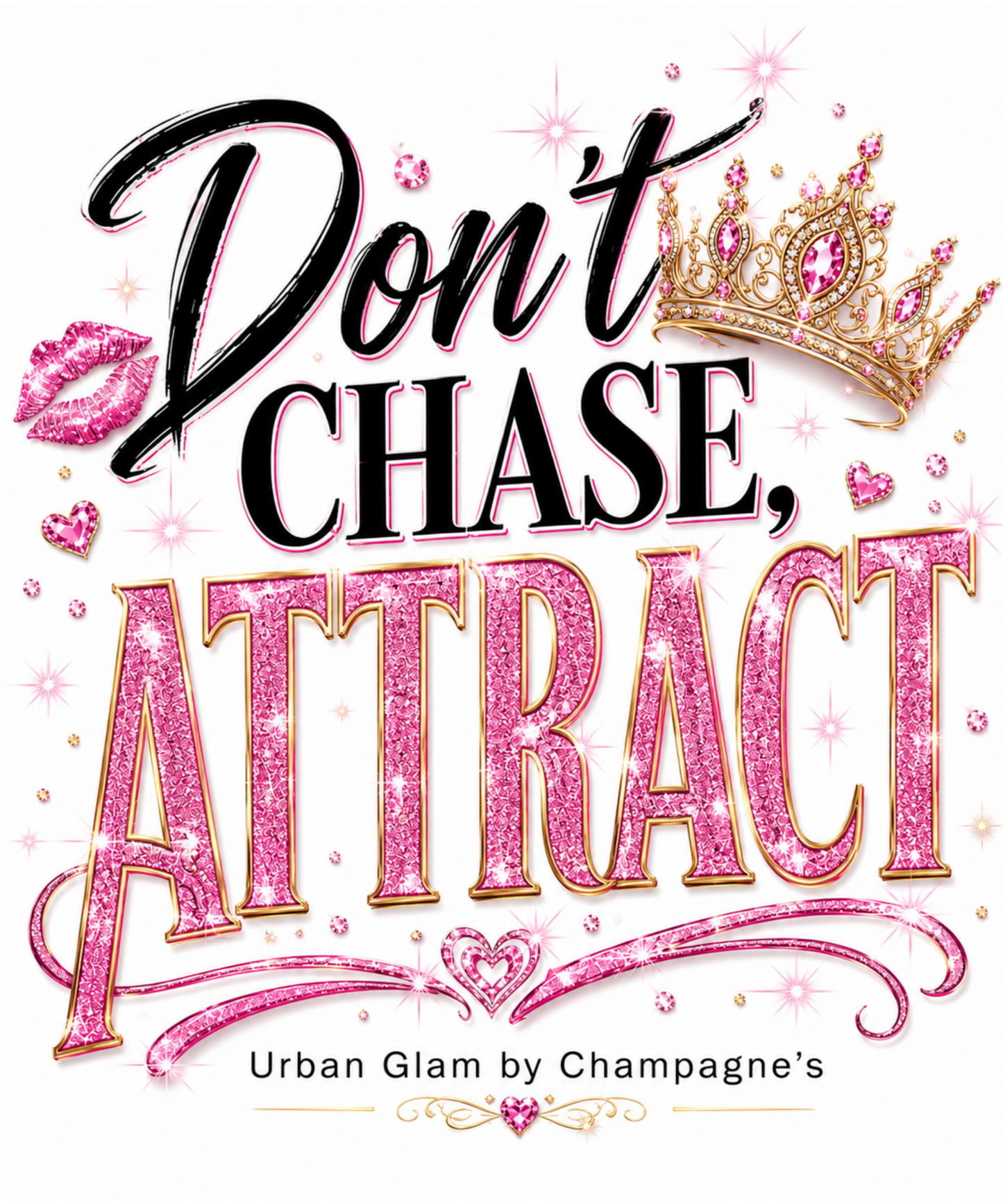 Don't Chase, Attract – Premium Unisex T-Shirt