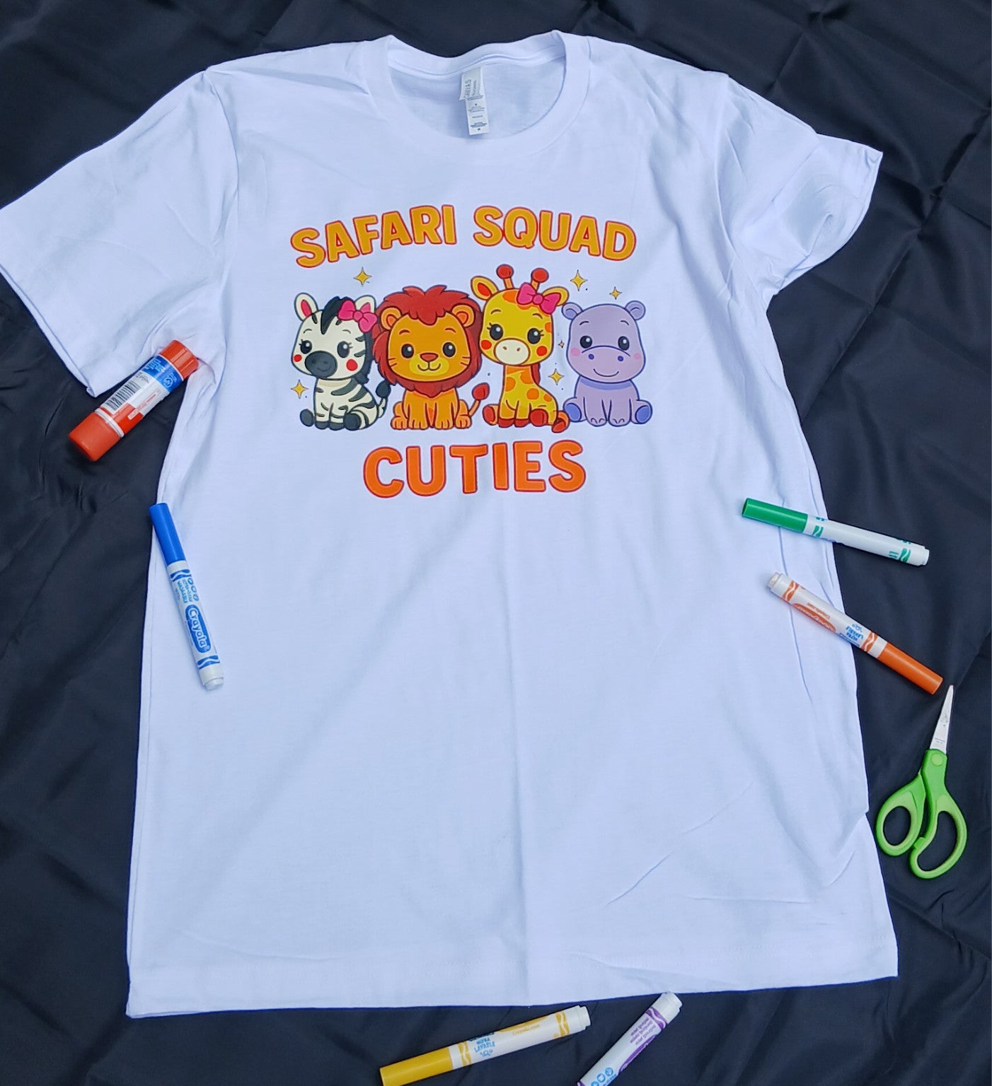 Safari Squad Cuties | Cute Safari Animal Kids T-Shirt