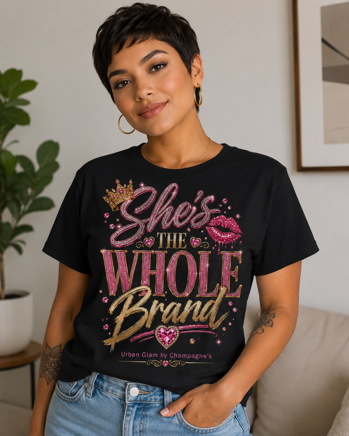 She's The Whole Brand – Unisex Premium T-Shirt