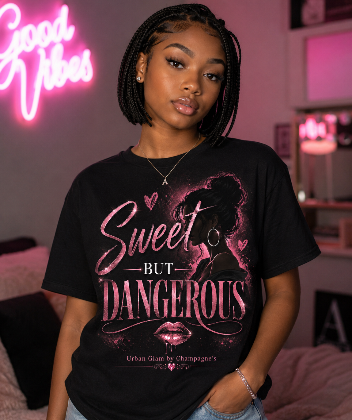Sweet But Dangerous – Premium Unisex T-Shirt